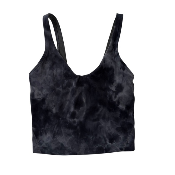 Lululemon Align Tank Top Diamond Dye Pitch Grey Graphite Size 0 - Picture 7 of 7